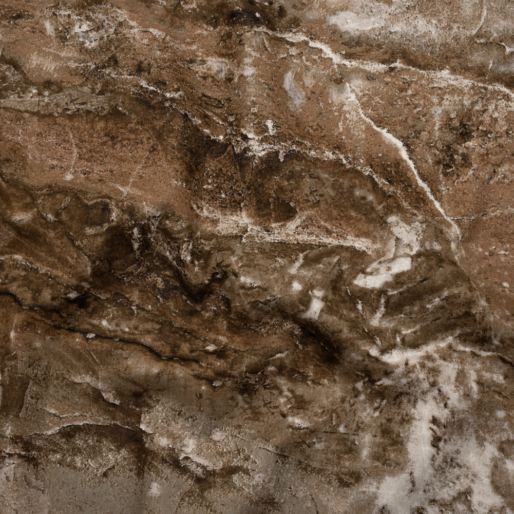 Stonehenge Quilting Cotton by Northcott - Brown Marble 12 Earth Textures - Surfaces Collection - Joann Fabrics