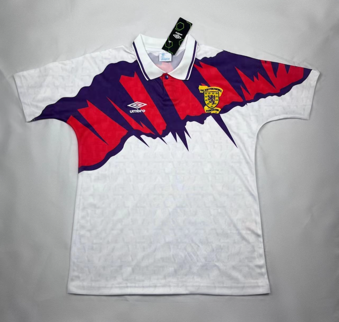 1991/1993 Retro Scotland National Team Away Football Shirt 1:1 Thai Quality