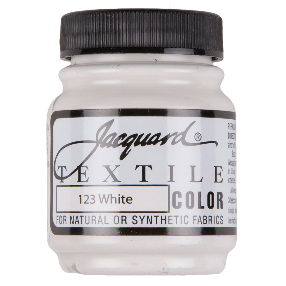 Jacquard Textile Color Fabric Paint - 123 White - Joann Fabrics
