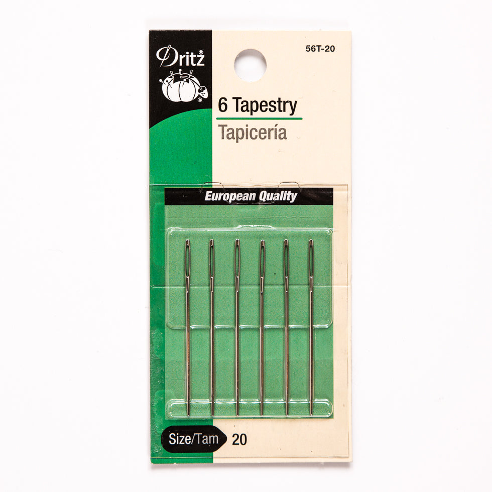 Dritz Tapestry Needles Size 20 - 6ct - Joann Fabrics