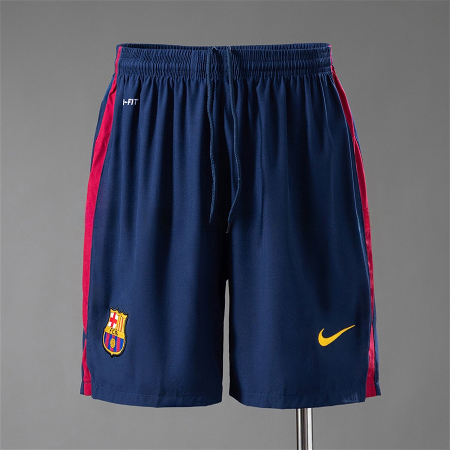 Retro Barcelona 2014-15 Home Shorts - UnitedFutballJersey