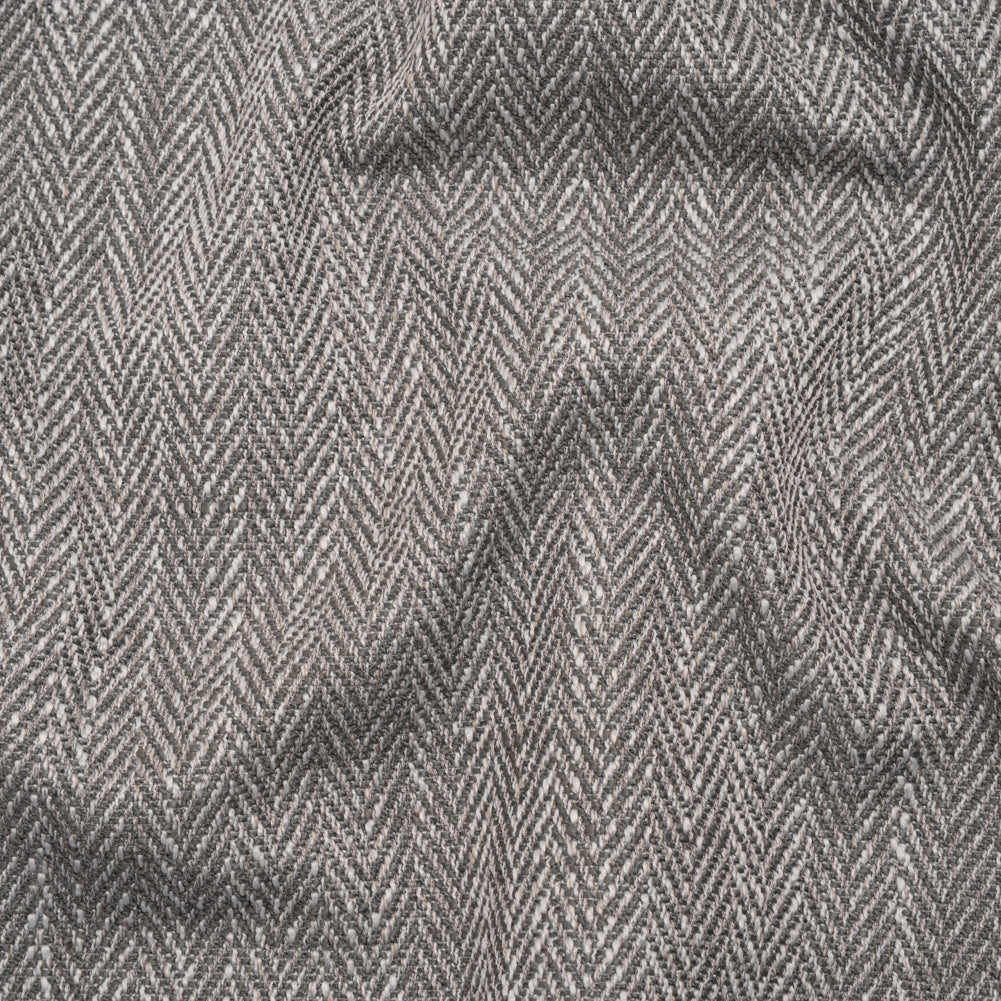 Recycled Polyester Home Decor Twill - Smoke Herringbone - British Imported - Joann Fabrics