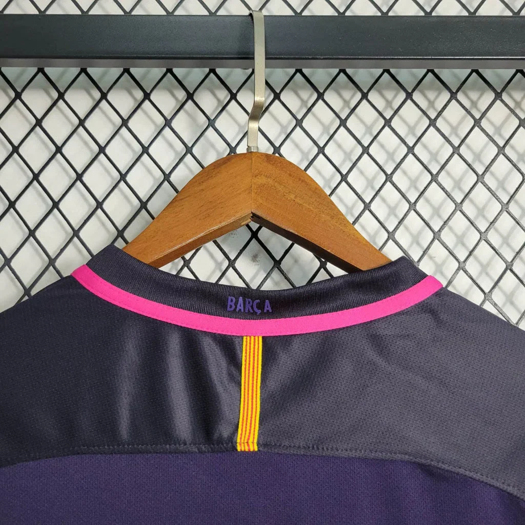 2016/2017 Retro Barcelona Away Jersey Long Sleeve