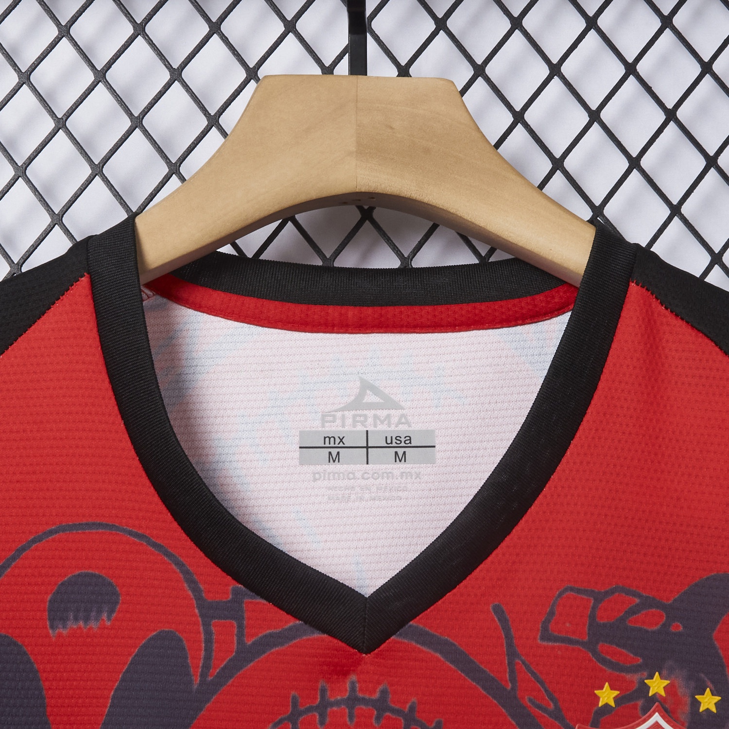 Club Necaxa 25-26 Red Deadpool Special Jersey - Fans Version - UnitedFutballJersey