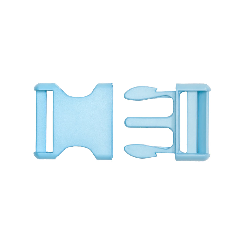 Lucille Italian Large Plume Blue Plastic Release Buckle - Joann Fabrics
