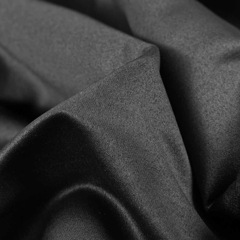 Black Solid Polyester Shantung - Joann Fabrics