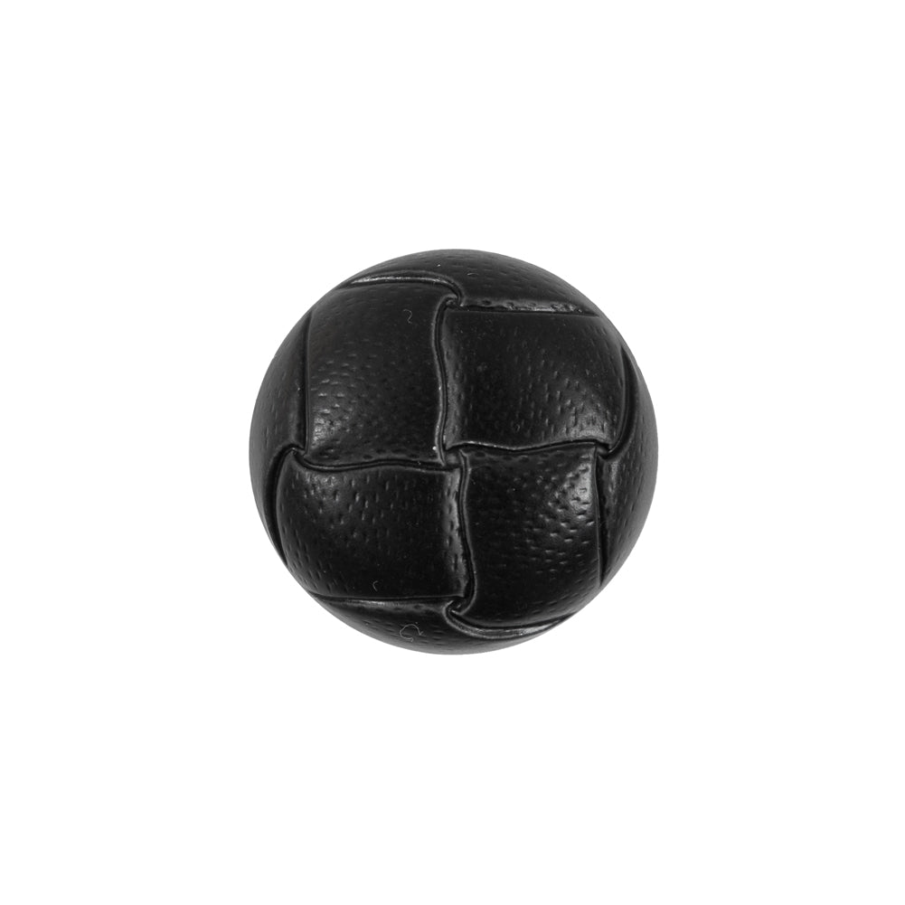 Black Embossed Plastic Shank-Back Button - 30L/19mm - Joann Fabrics