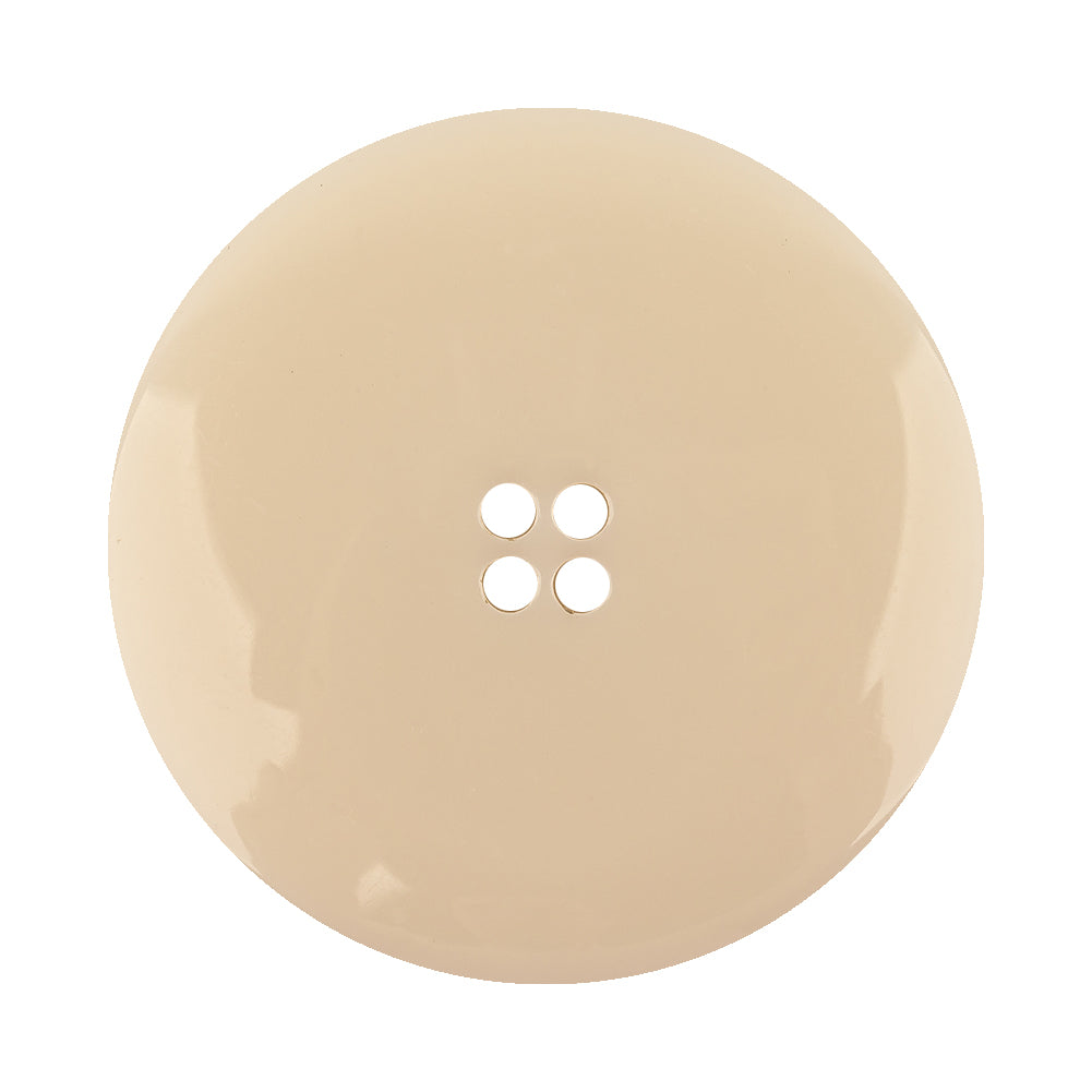 Italian Translucent Antique White Semi-Iridescent 4-Hole Plastic Blazer Button - 54L/34mm - Joann Fabrics