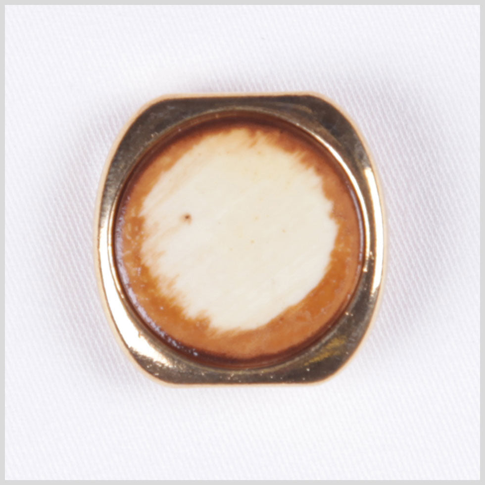 Gold Beige Metal Button - 28L/18mm - Joann Fabrics