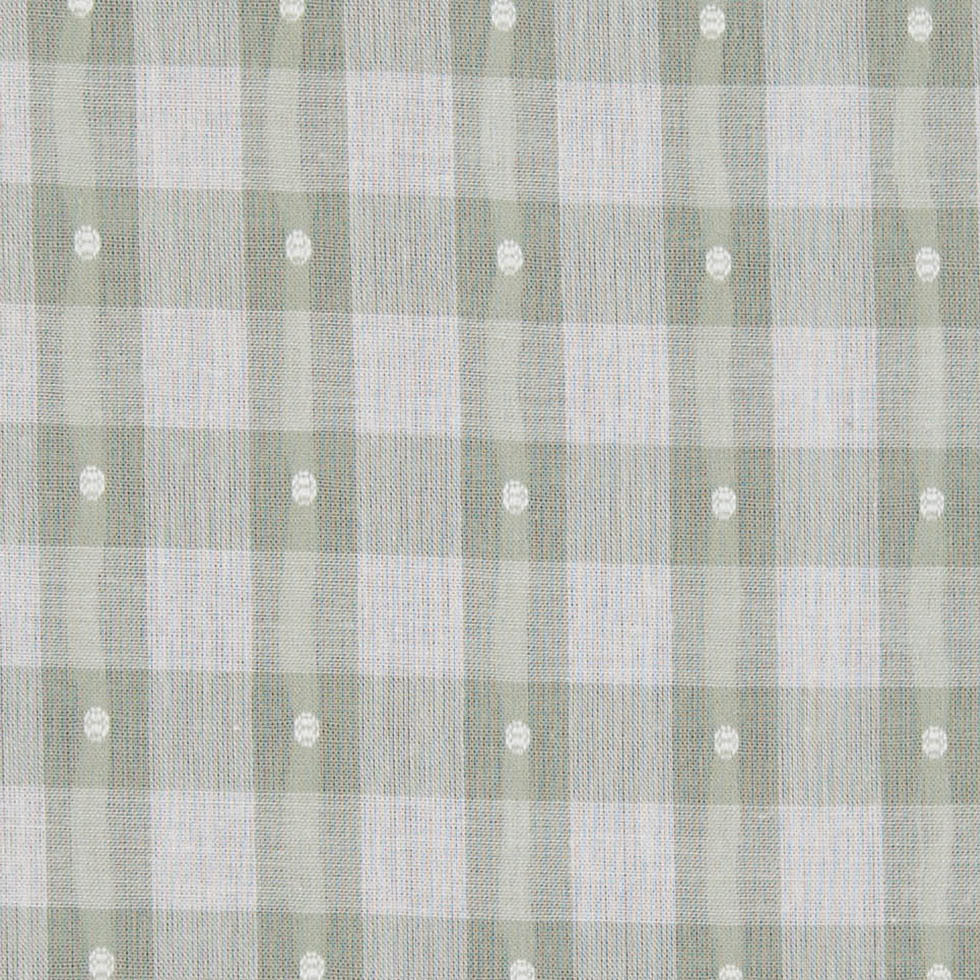 Moss Green Checked Cotton Shirting - Joann Fabrics