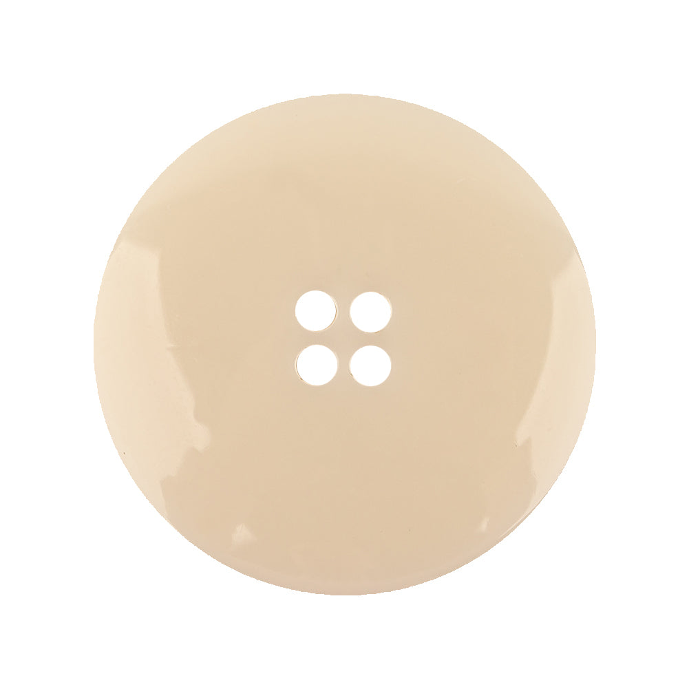 Italian Translucent Antique White Semi-Iridescent 4-Hole Plastic Blazer Button - 44L/28mm - Joann Fabrics