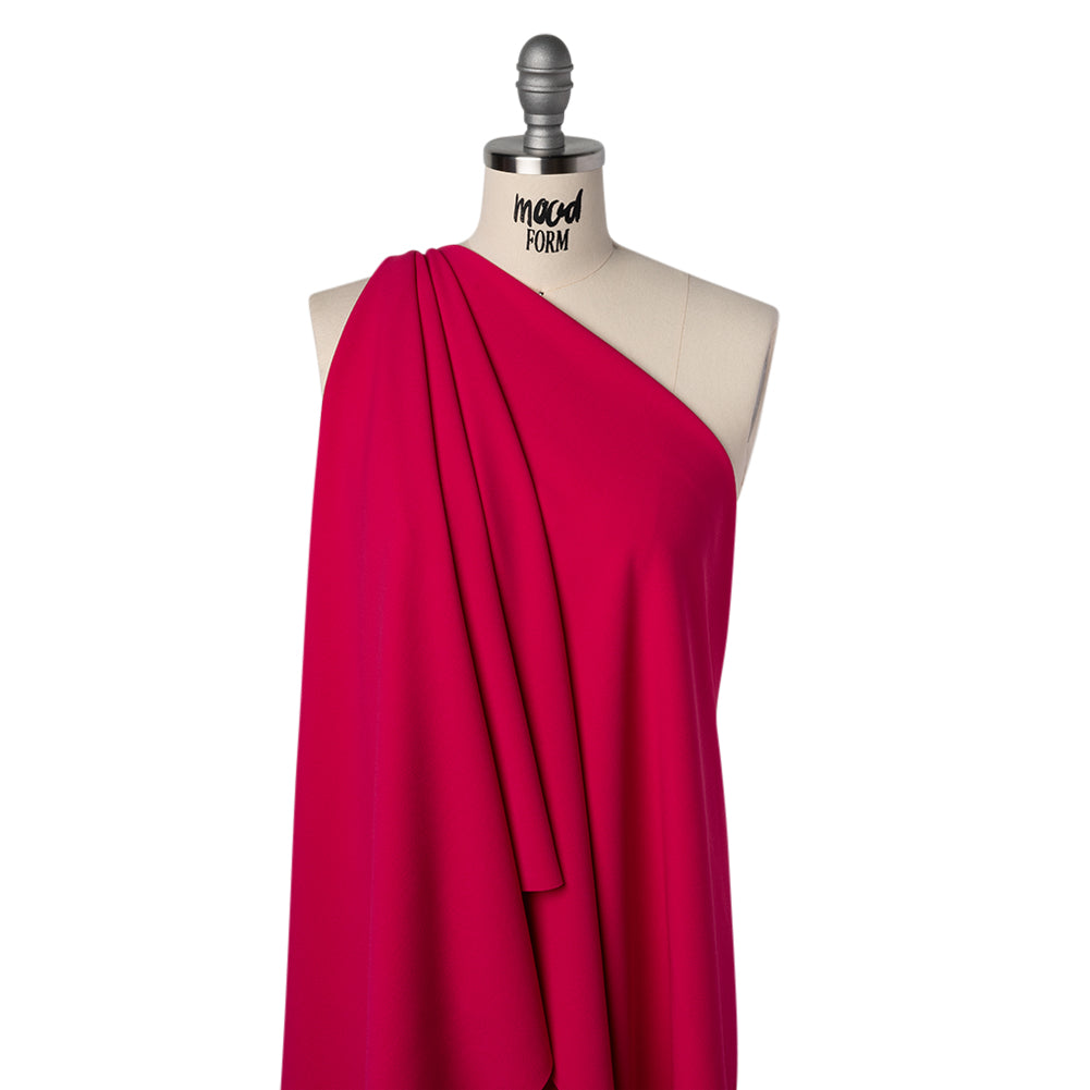 Stretch Polyester Crepe Double Knit - Rosebud Pink - Designer Deadstock - Joann Fabrics