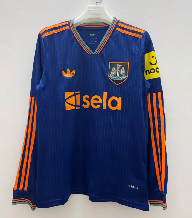 2025/2026 Long Sleeves Newcastle United Third Away Football Jersey 1:1 Thai Quality