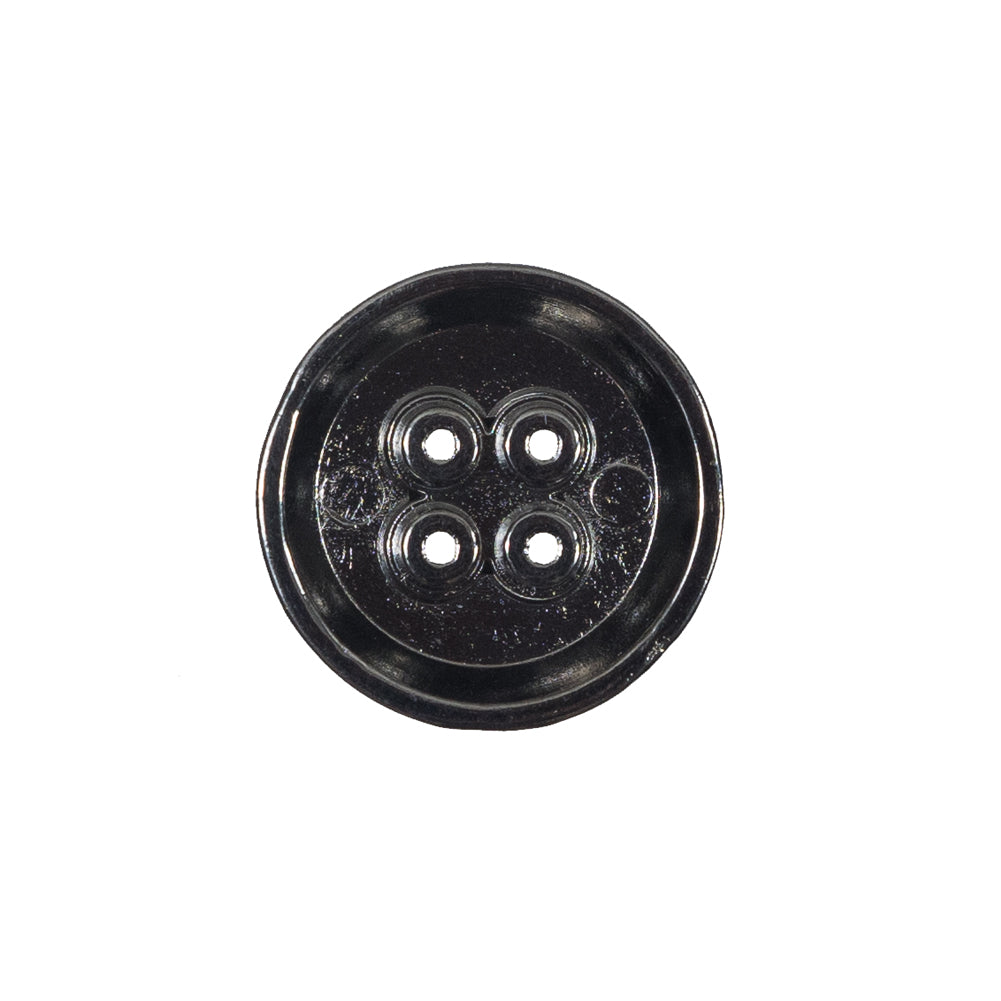 Italian Gunmetal Metal 4-Hole Button - 36L/23mm - Joann Fabrics