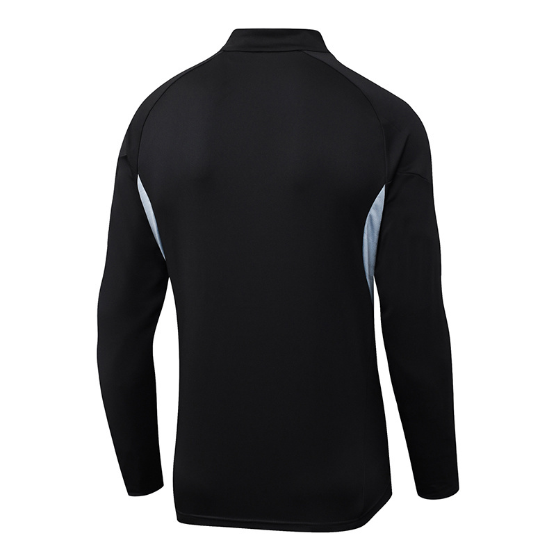 2025/2026 Algeria National Team Half-Pull Training Suit Black Shirt 1:1 Thai Quality Set