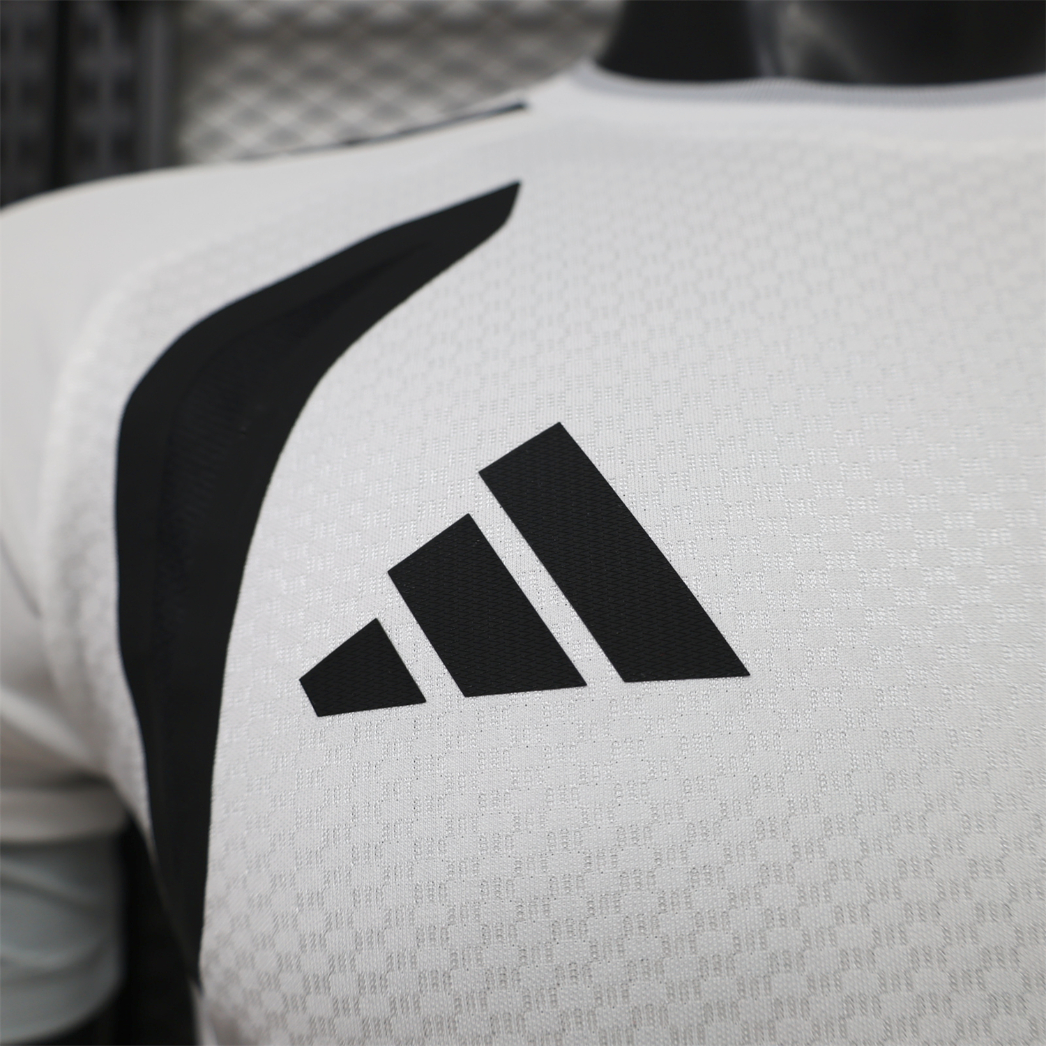 Real Madrid 26-27 White Black Training Jersey - Player Version - UnitedFutballJersey