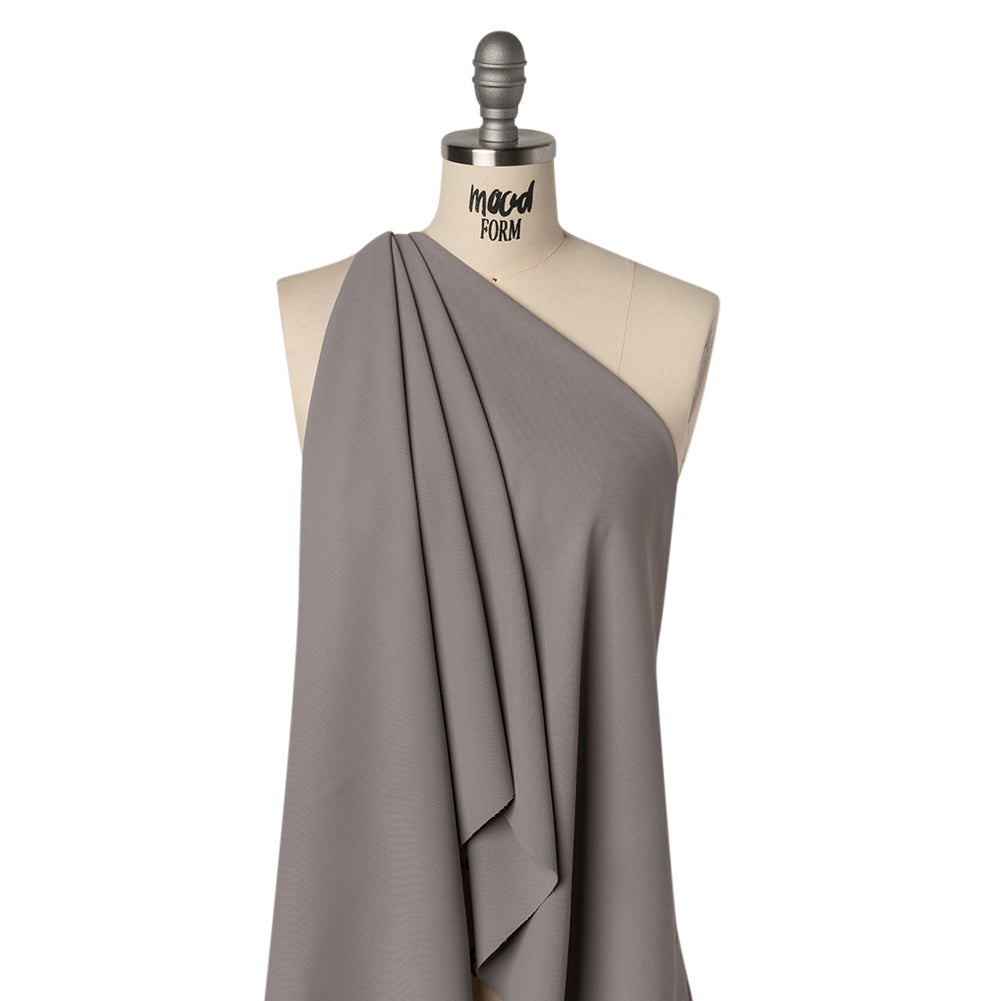 Soft Lightweight Polyester Gabardine - Gray - Stefanie Collection - Joann Fabrics