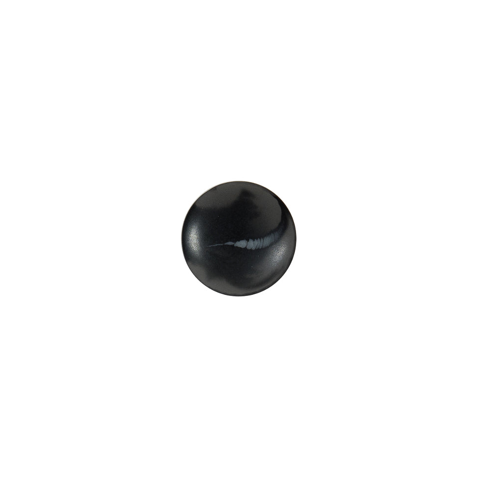 Italian Black Matte Shank Back Button - 14L/9mm - Joann Fabrics