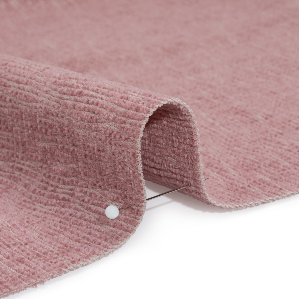 Chenille Upholstery Woven with Latex Backing - Blush - Lovell Collection - Joann Fabrics