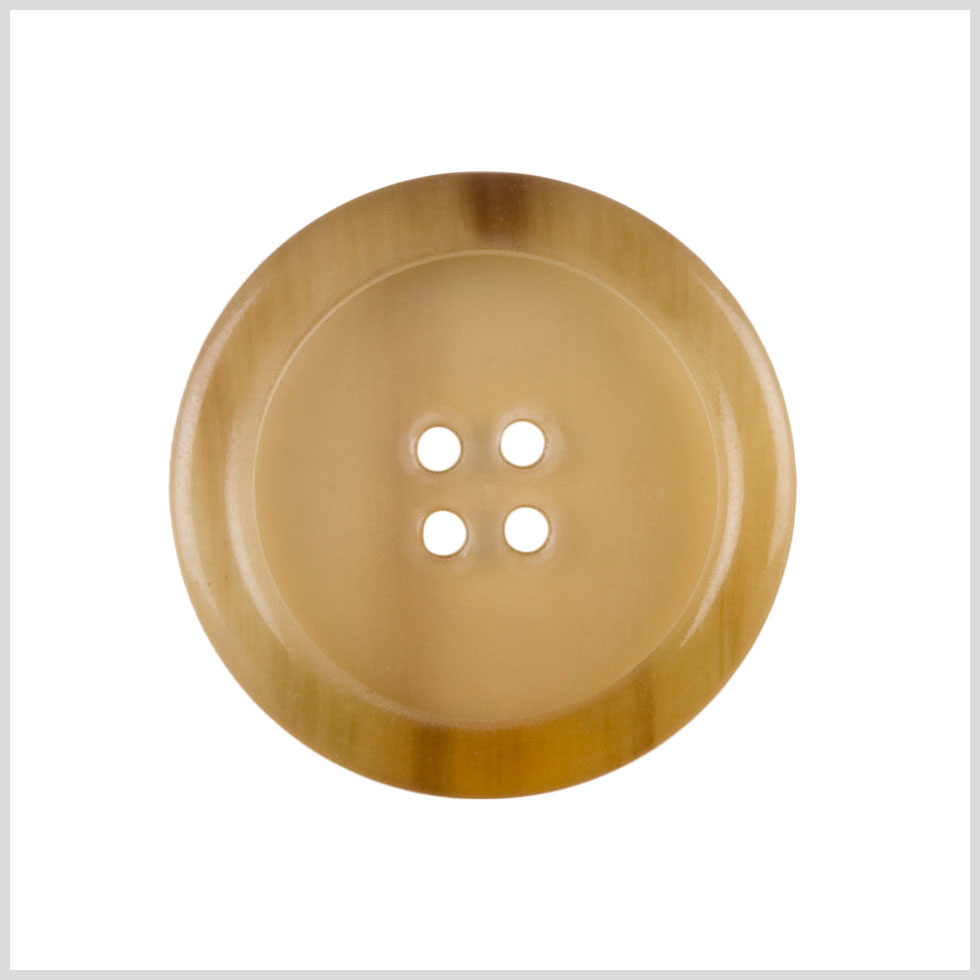 Beige Horn Coat Button - 48L/30.5mm - Joann Fabrics