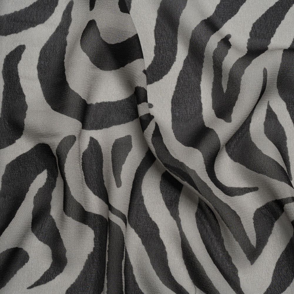 Mood Exclusive Black Nightfall in Namibia Viscose Georgette - Joann Fabrics