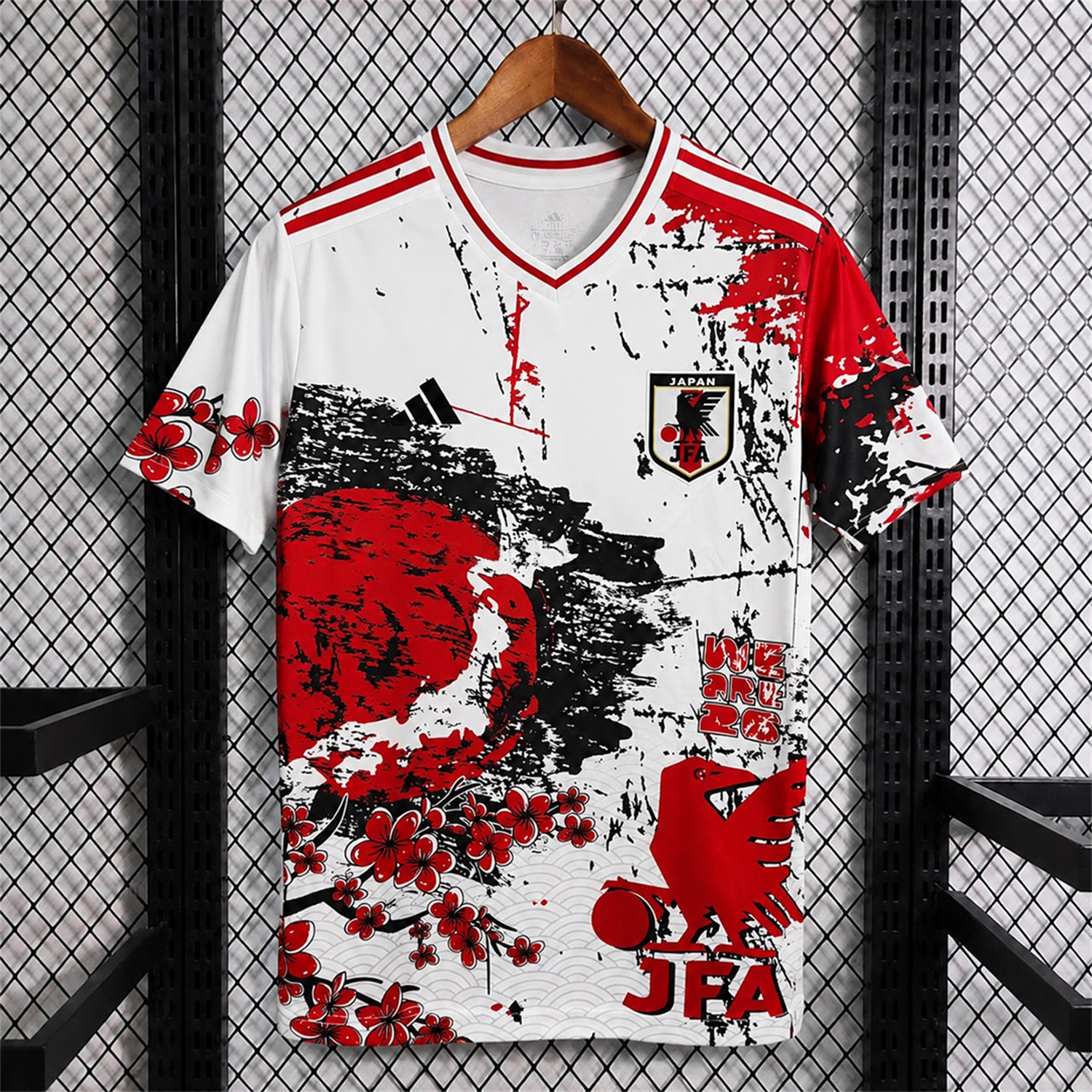 Japan 2026 Samurai White And Red Special Jersey - Fans Version - UnitedFutballJersey