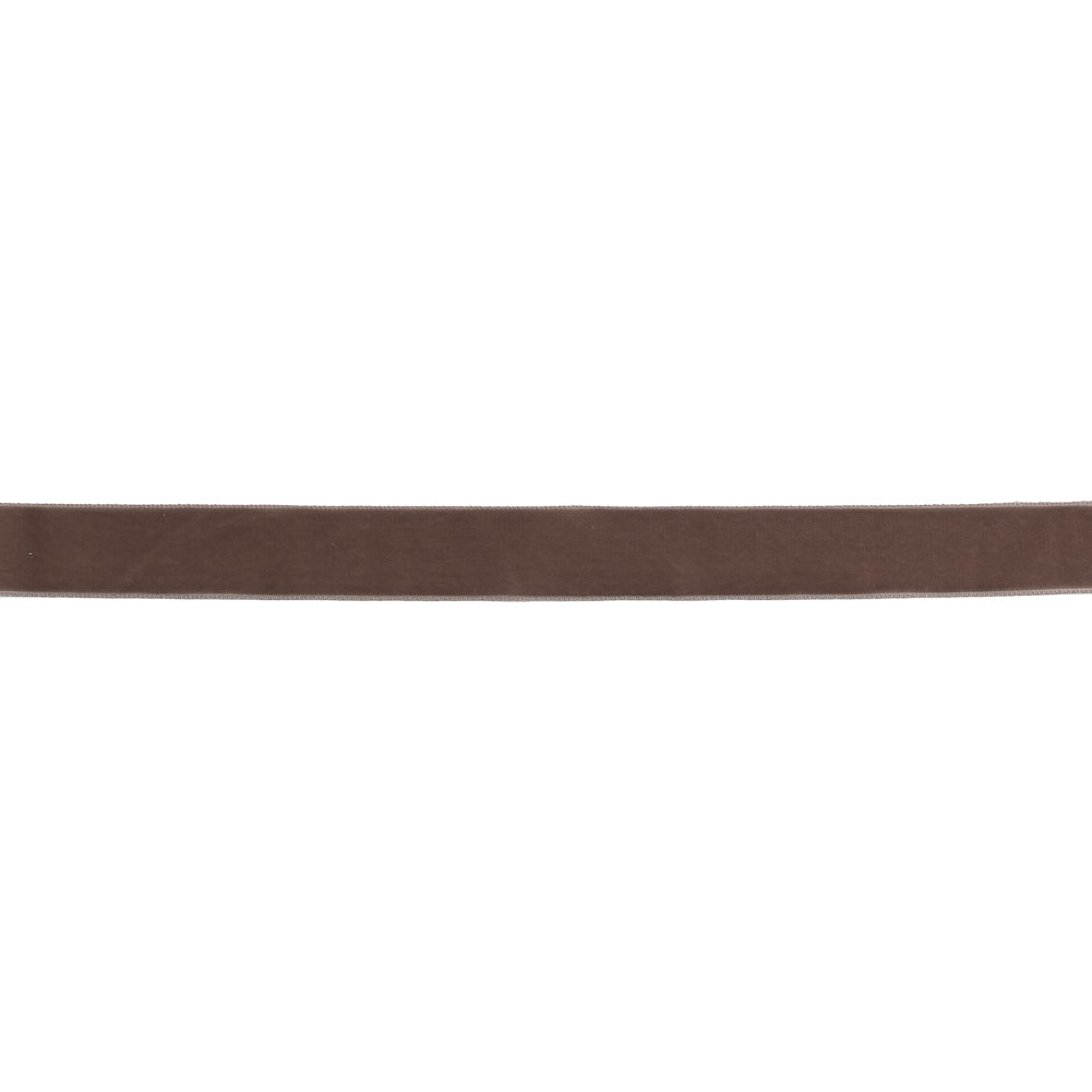Single Faced Velvet Ribbon Made in Italy - 7/8