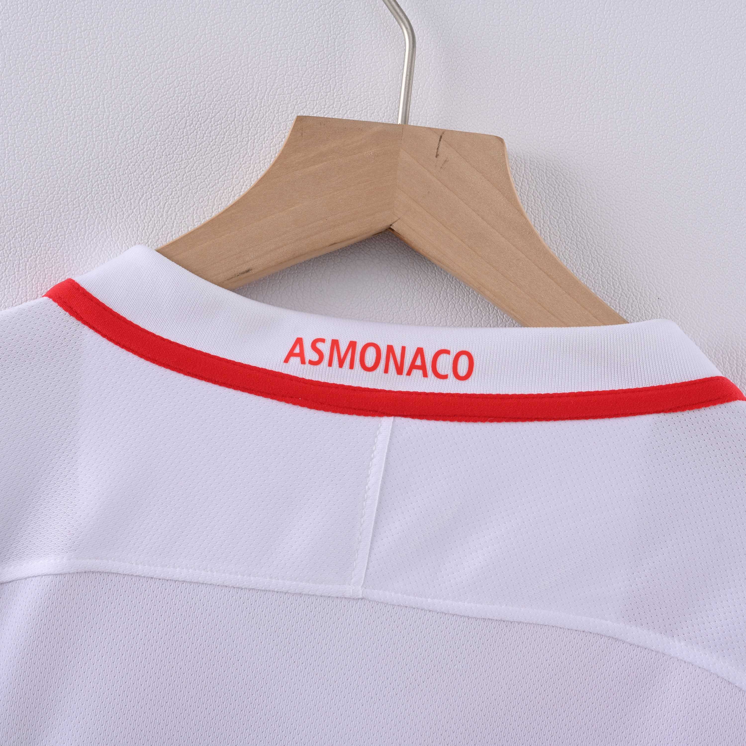 2016/2017 Retro AS Monaco Home（League version）Football Shirt 1:1 Thai Quality