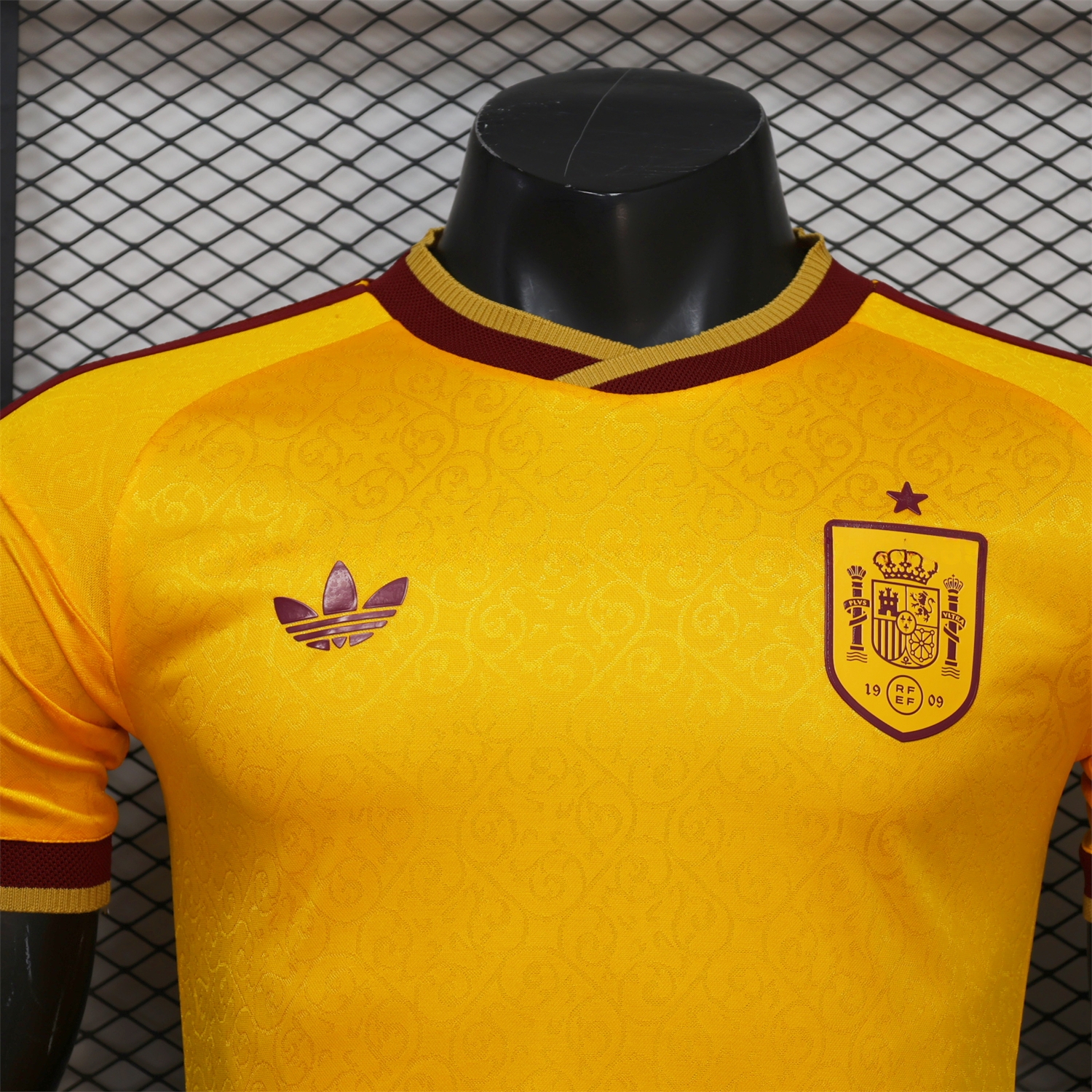 Spain 2026 Yellow Special Jersey - Player Version - UnitedFutballJersey