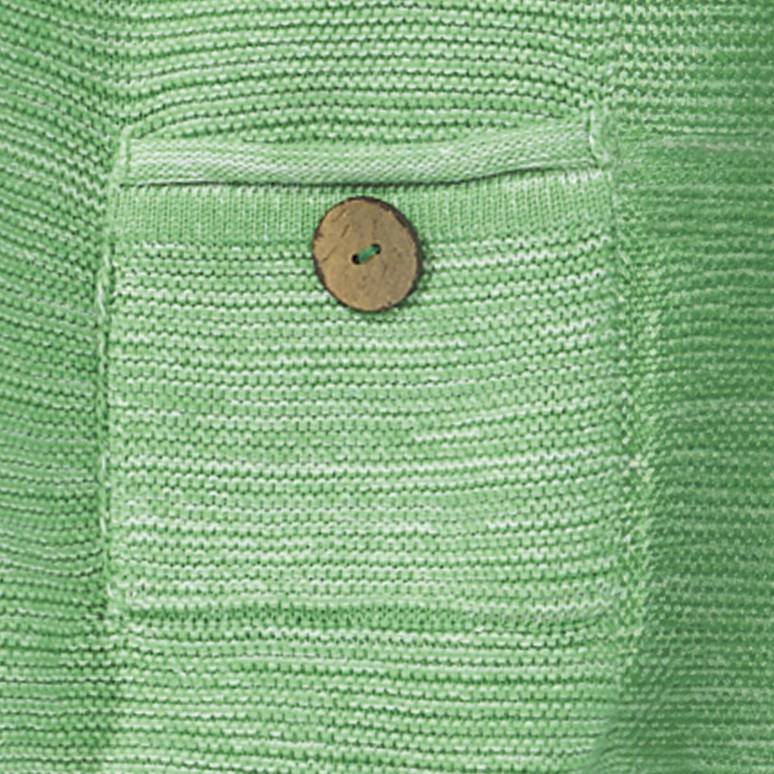 Marled Cotton One-Pocket Pullover, Rolled Edges - Northstyle Catalog