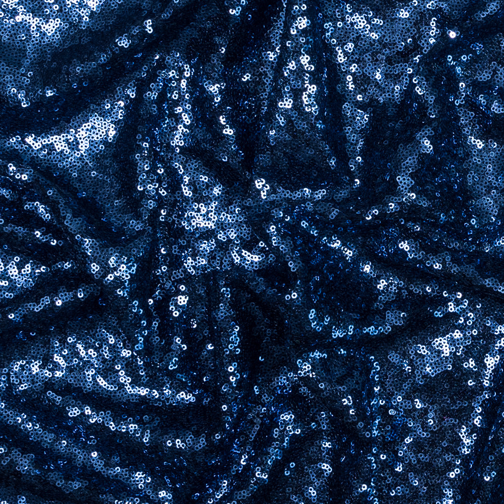 Mesh with Baby Sequins - Navy - Mariah Collection - Joann Fabrics