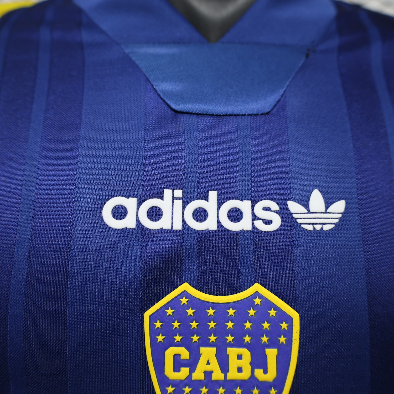 Boca Juniors 26-27 Blue Yellow Retro Style Casual Jersey - Player Version - UnitedFutballJersey