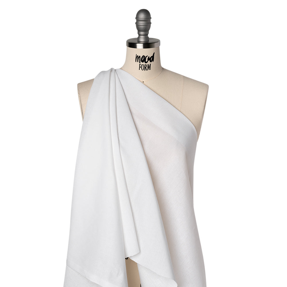 Stiff Woven Cotton Fusible Interlining - White - Deadstock - Joann Fabrics
