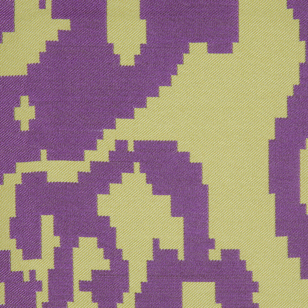 Purple Geometric Polyester Brocade - Joann Fabrics