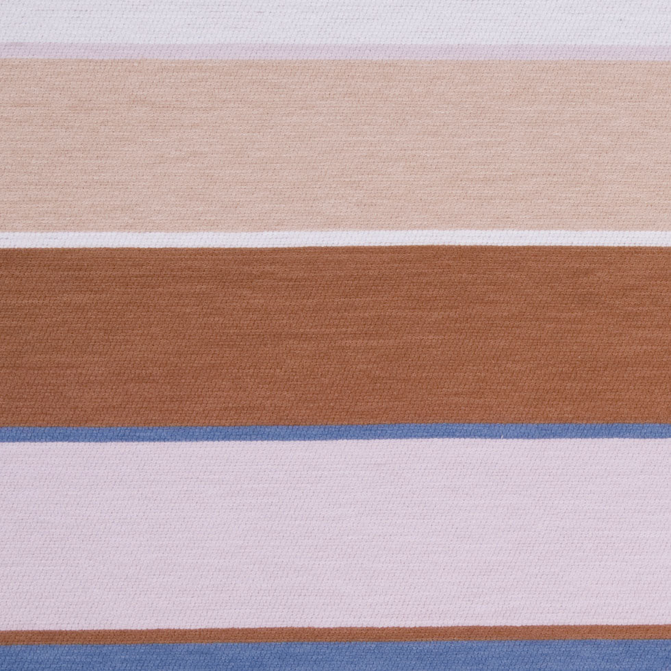Natural/Beige/Bluestone/Brown Stripes Velvet - Joann Fabrics