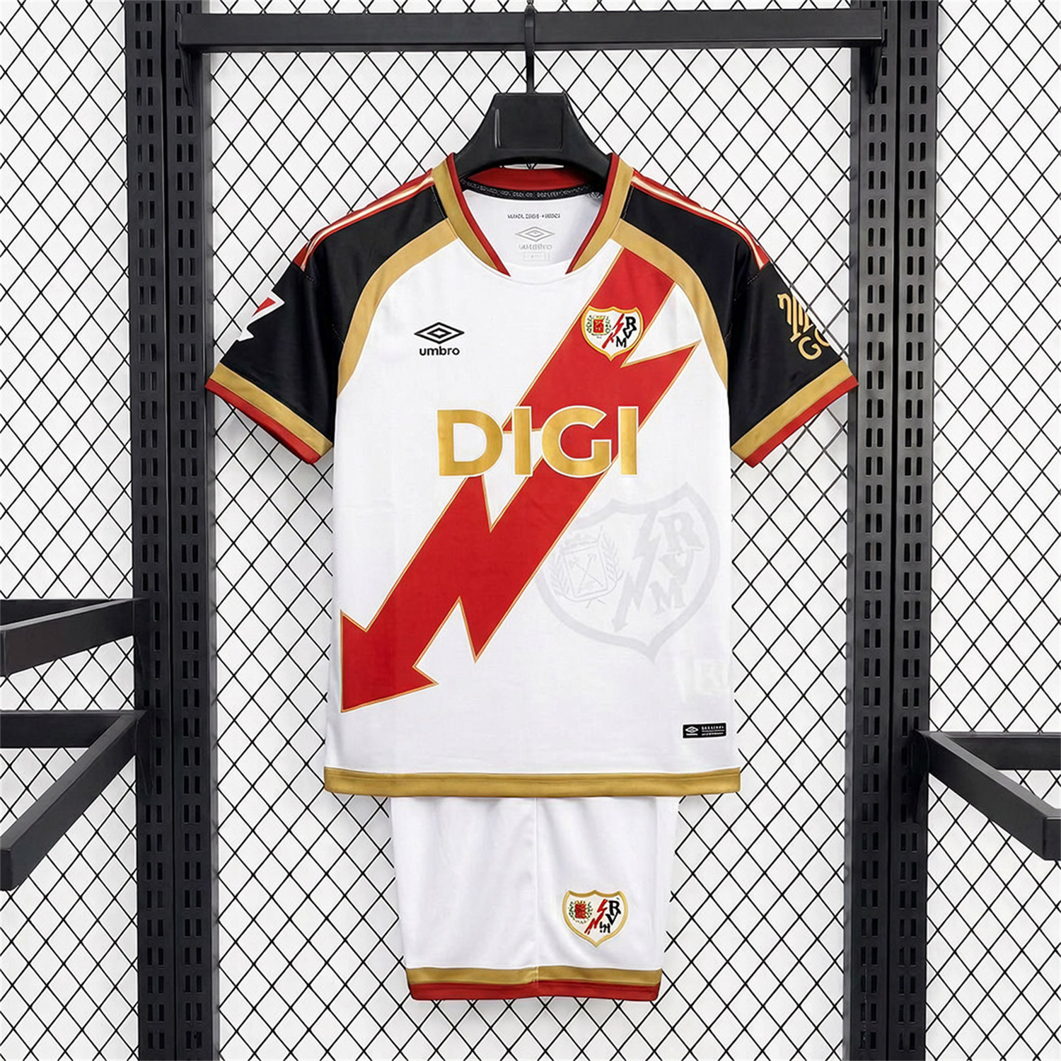 Rayo Vallecano 26-27 Home Kids Kit - UnitedFutballJersey