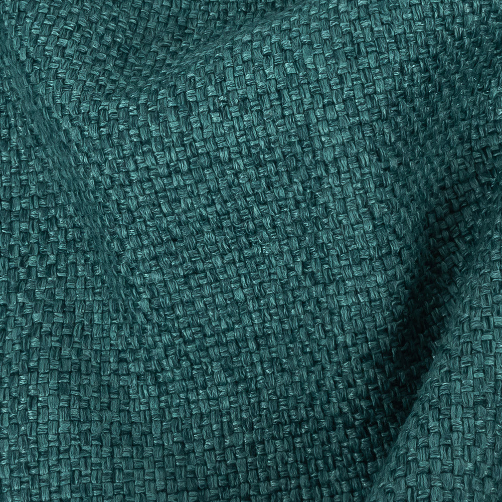 Petrol Basketwoven Polyester and Cotton Home Decor Fabric - Joann Fabrics
