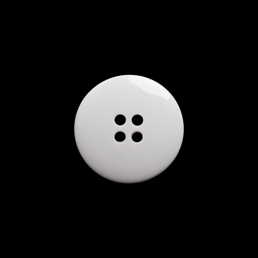 Pale Gray Raised Center and Rim Plastic 4-Hole Button - 28L/18mm - Joann Fabrics