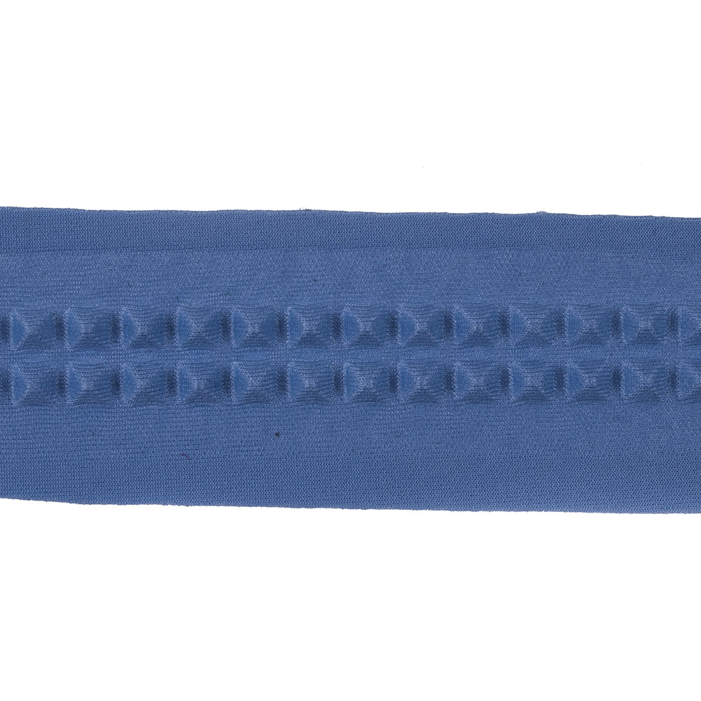 Italian Lilac Stud Embossed Double Knit Trim - 1