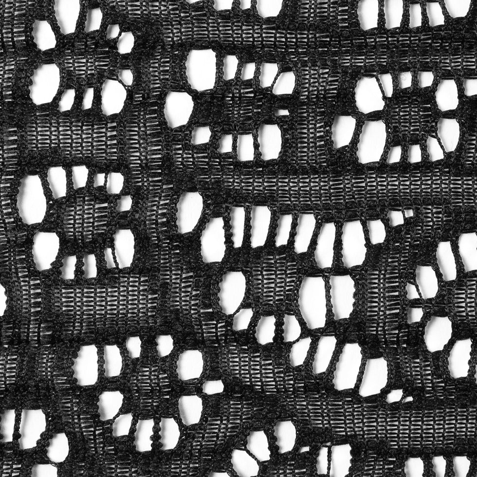Black Pleated Novelty Lace - Joann Fabrics