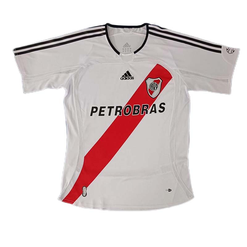 2006-2007 Retro River Plate Home Football Jersey 1:1 Thai Quality
