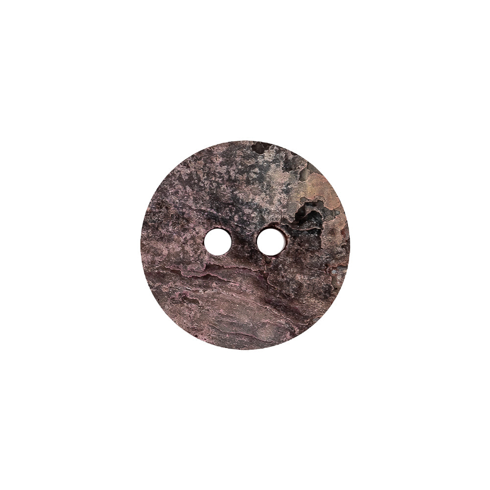 Wine Topaz Iridescent 2-Hole Shell Button - 28L/18mm - Joann Fabrics