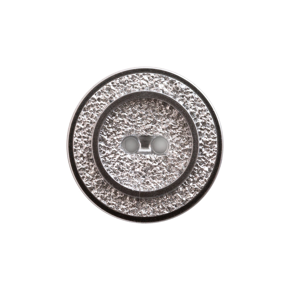 Italian Silver Gravel 2-Hole Button - 36L/23mm - Joann Fabrics