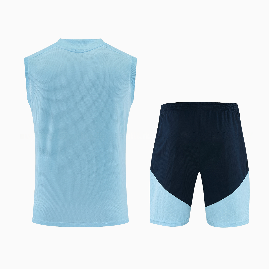 Argentina 2026 Vest Training Set - Light Blue Top & Dark Blue Pants - UnitedFutballJersey