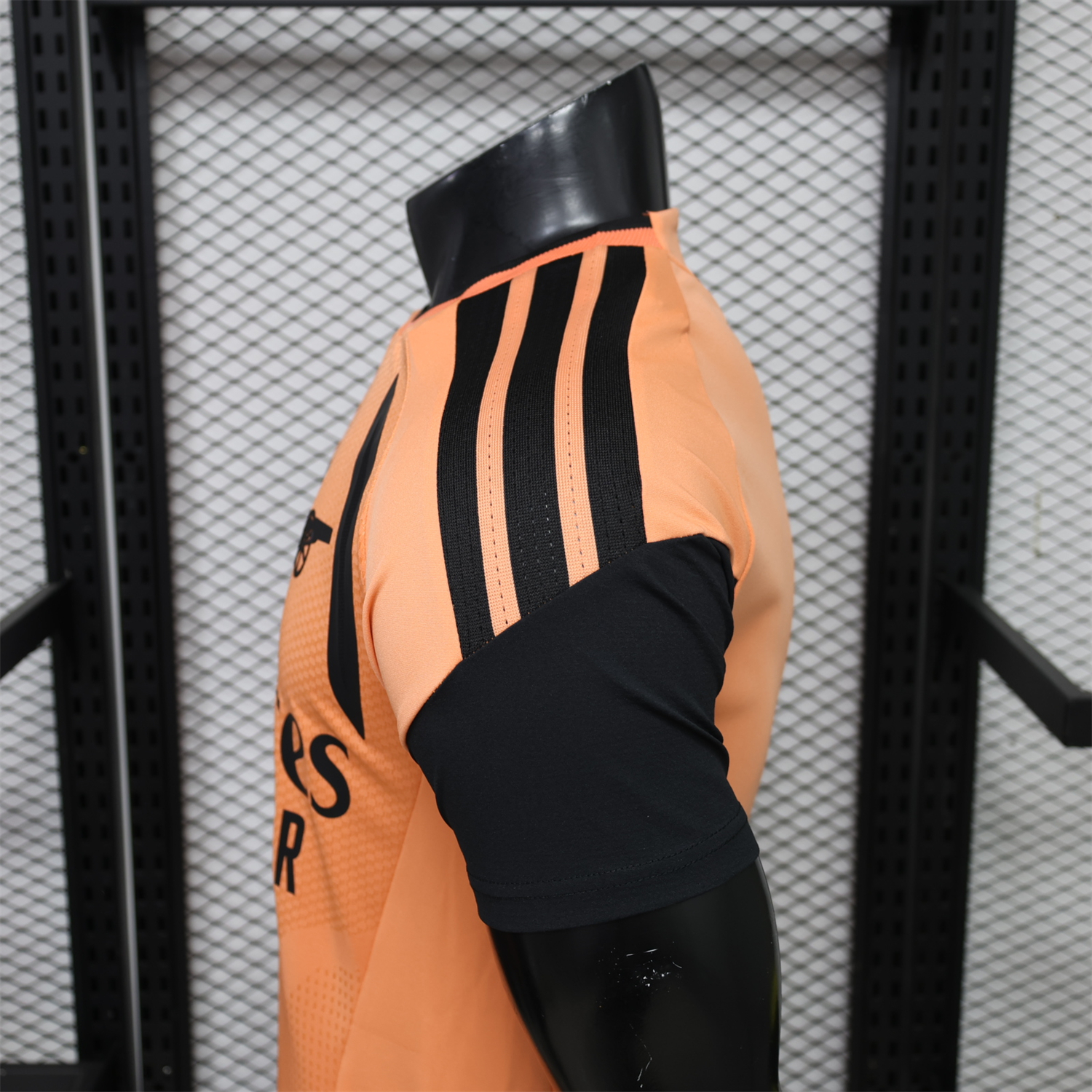 Arsenal 26-27 Orange Black Training Jersey - Player Version - UnitedFutballJersey