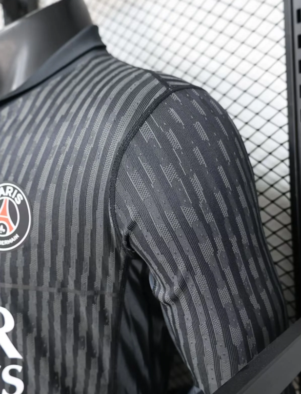 2025/2026 Long Sleeve Player Version Paris Saint-Germain Fourth Away Football Shirt 1:1 Thai Quality
