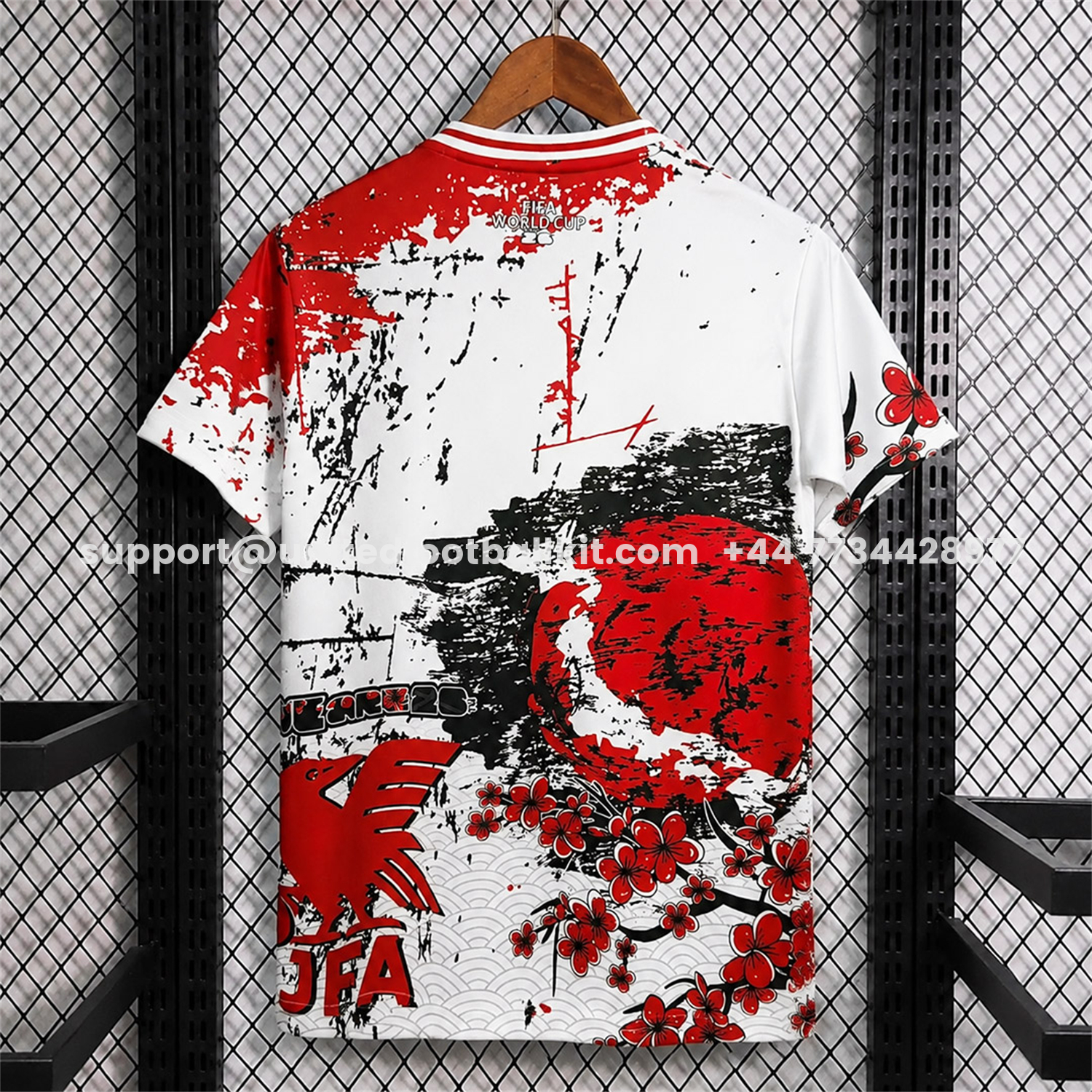 Japan 2026 Samurai White And Red Special Jersey - Fans Version - UnitedFutballJersey