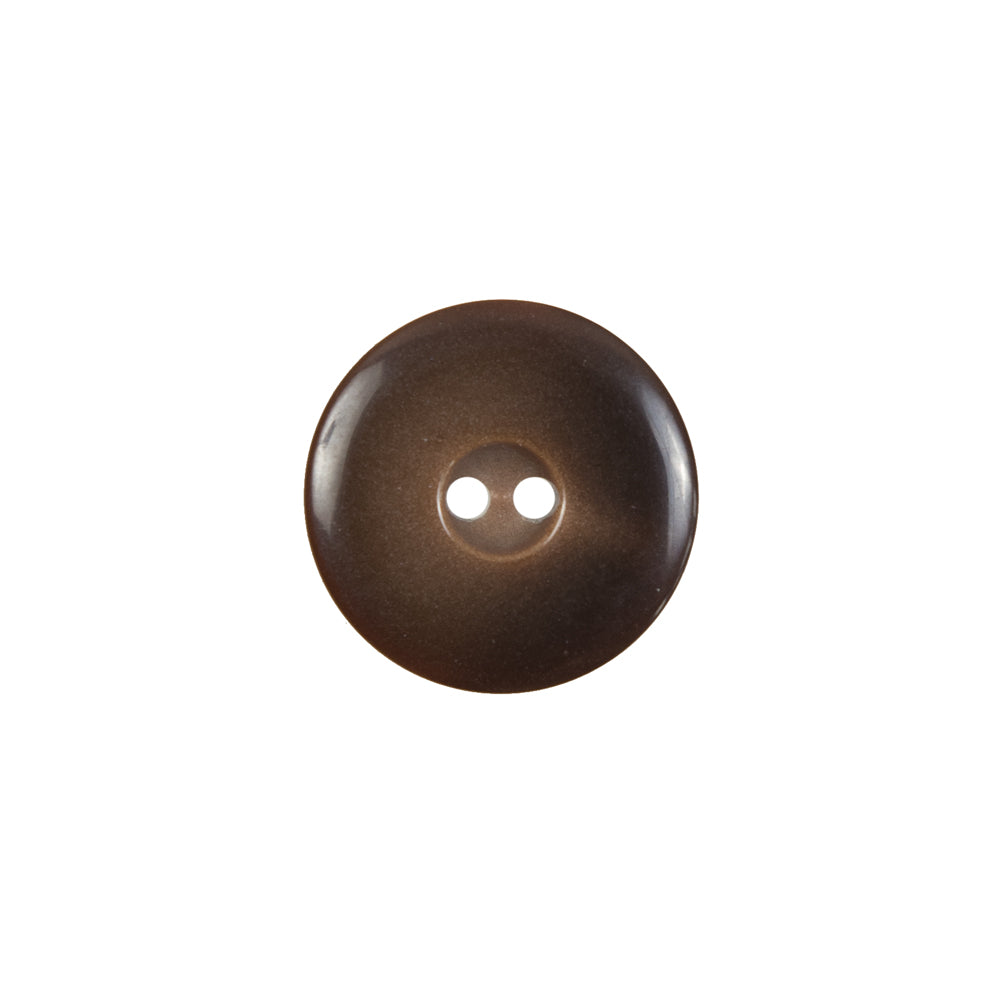 Brown Plastic 2-Hole Button - 24L/15mm - Joann Fabrics