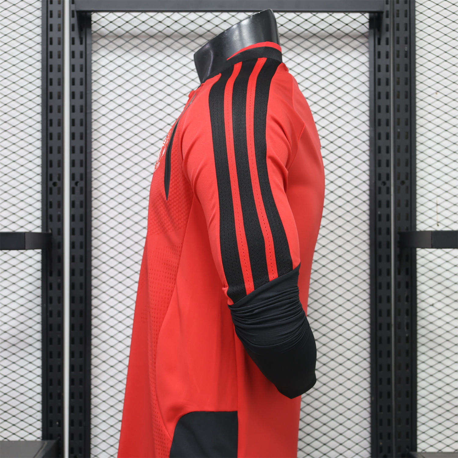 Manchester United 26-27 Red Long Sleeves Training Jersey - Player Version - UnitedFutballJersey