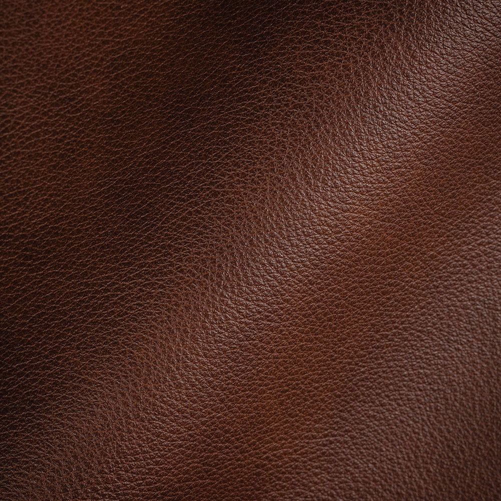 Moscato Italian Reddish Brown Aniline Dyed Soft Top Grain Performance Cow Leather Hide with Protective Topcoat - Joann Fabrics